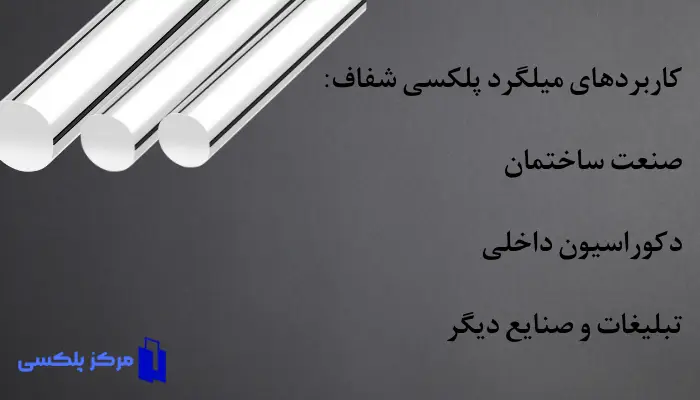 کاربردهای میلگرد پلکسی شفاف